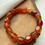 AKİK DOĞAL TAŞ BİLEKLİK - Turuncu