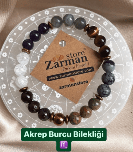 AKREP BURCU DOĞAL TAŞ BİLEKLİK
