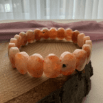 GÜNEŞ TAŞI DOĞAL TAŞ BİLEKLİK - Rolex Kesim