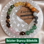 İKİZLER BURCU DOĞAL TAŞ BİLEKLİK