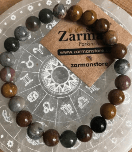 OCEAN JASPER BİLEKLİK - 8mm