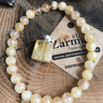 SİTRİN DOĞAL TAŞ BİLEKLİK - 6mm