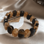 SERTİFİKALI SİTRİN - KAPLANGÖZÜ DOĞAL TAŞ  ROLEX BİLEKLİK