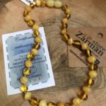 LİTVANYA BALTIK DAMLA BEBEK KEHRİBAR DİŞ KOLYESİ