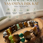 NAZAR / VESVESE / KORUMA DOĞAL TAŞ BİLEKLİK - Rolex Kesim
